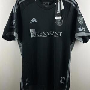 150$ Nashville SC Johnny Cash 2023-24 Adidas Away Jersey XL NWT MLS Black Kit